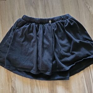 Cat & Jack Black Cotton Skirt With Shorts